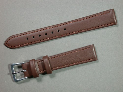 Klassik echt lederuhrenarmband - echt,