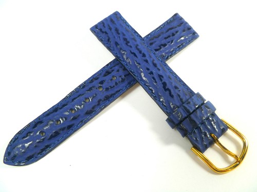 Blau uhrenarmband - blau,