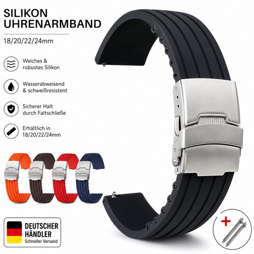Silikon uhrenarmband - uhrenarmband, in