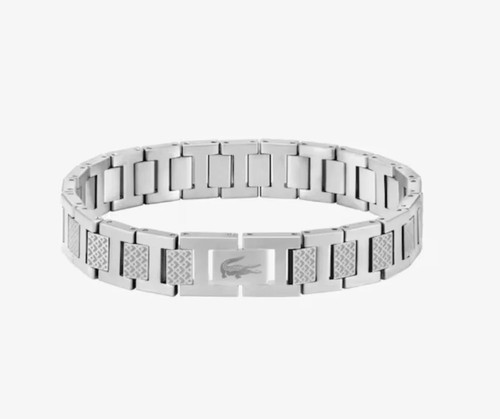 Lacoste armband edelstahl - lacoste,
