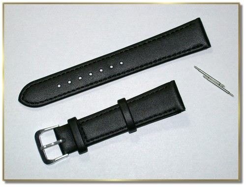 Echt leder uhrenarmband - echt,