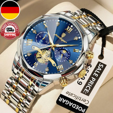 Luxus Quarz Herren Uhr –