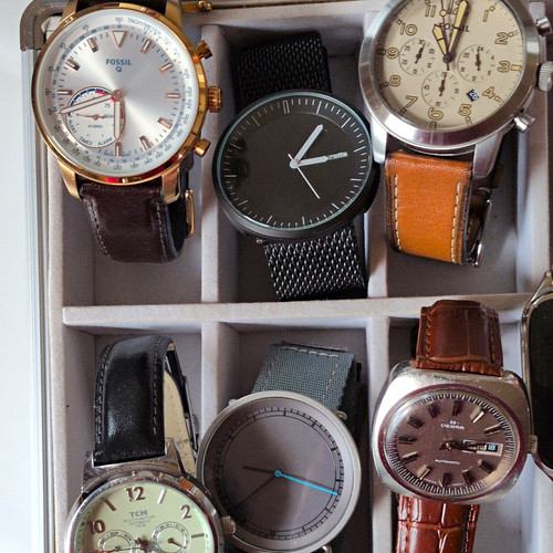 Fossil casio shock - &, rotary