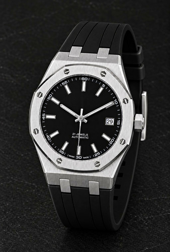 Automatik armbanduhr achteckig - armbanduhr,