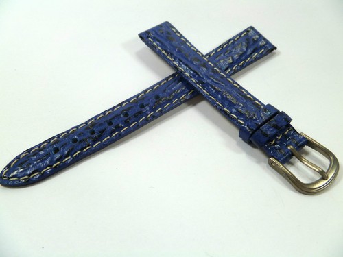 Blau titan uhrenarmband - mm,