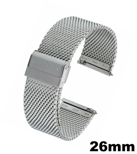 Firefox mesh uhrenarmband 26mm - uhrenarmband,